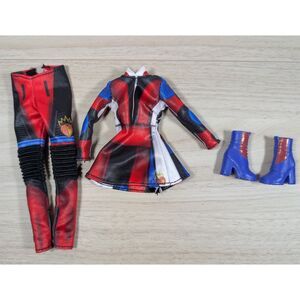 Disney Descendants Evie Doll Clothes Outfit Boots Hasbro Replacement Lot